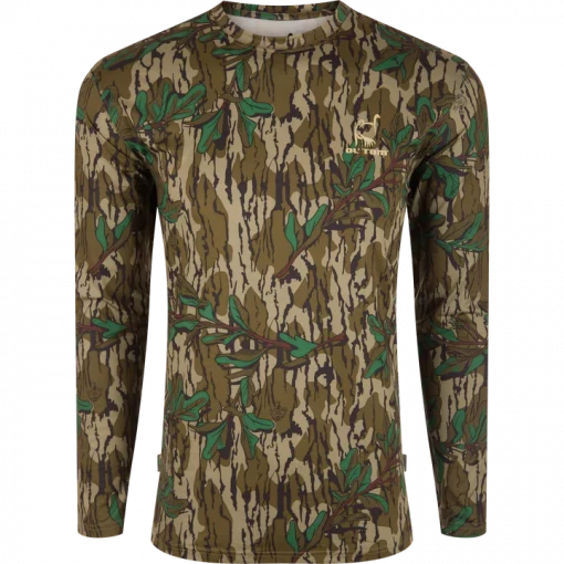 Drake Performance Camo Long Sleeve Crew #OT1505