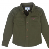 Properly Tied Youth Boys Harvest Workshirt - Olive #LDW4004