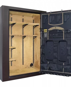 Browning Rawhide 49 Gun Safe – Heavy-Duty Fire & Security Safe for Rifles and Shotguns, Steel Construction, High-Security Locking System