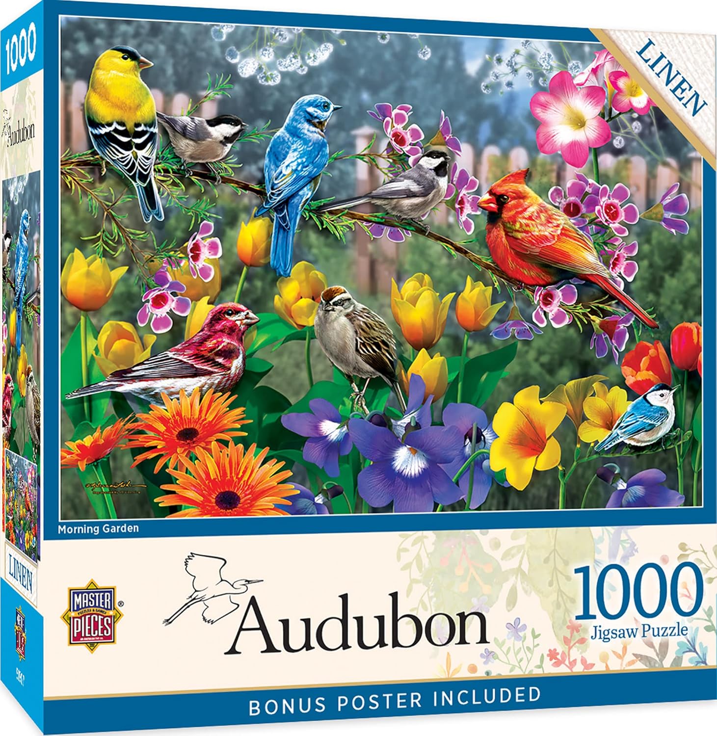 MasterPieces Morning Garden - 1000 Piece Jigsaw Puzzle #72118 MasterPieces Morning Garden - 1000 Piece Jigsaw Puzzle #72118