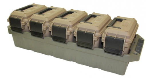 MTM Molded Products Company MTM 5-Can Ammo Crate Mini #AC5C