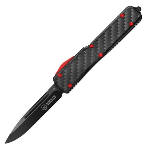 Krate Tactical OTF Knife - Carbon Fiber