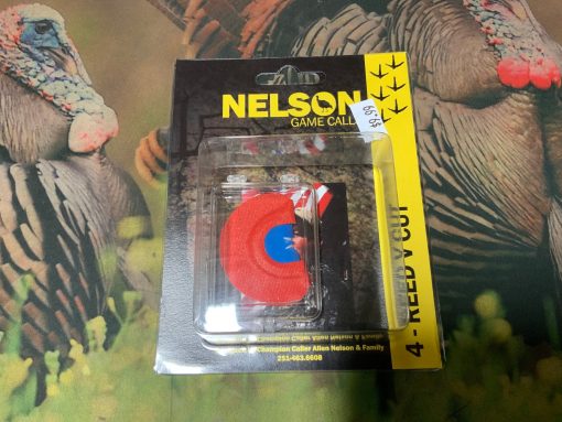 Nelson Game Calls 4 Reed V-Cut Turkey Mouth Call