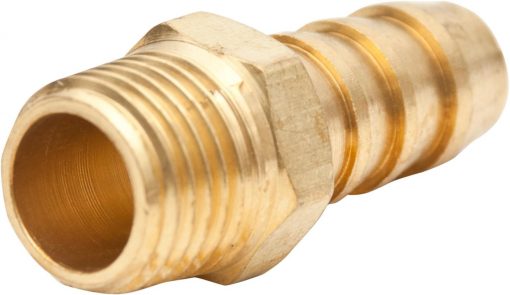SeaSense Brass Fuel Hose Fitting 3/8" Male Barb #50052372