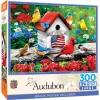 Masterpieces Audubon An American Birdhouse 300 Piece EZ Grip Jigsaw Puzzle #32278