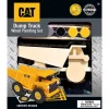 Masterpieces CAT - Caterpillar Dump Truck Wood Craft And Paint Kit #21717
