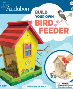 Masterpieces Audubon Birdfeeder Wood Craft And Paint Kit #22212
