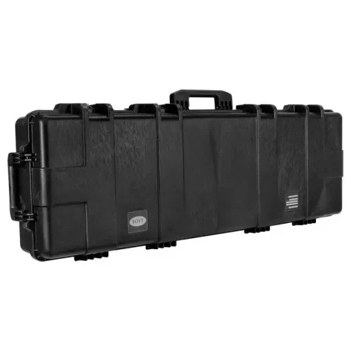 Boyt H51 Double Rifle Case With Solid Foam Insert And Wheels #40062