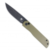 CobraTec Prowler G-10 Button Lock - OD Green #CTPLRODGBLDNS