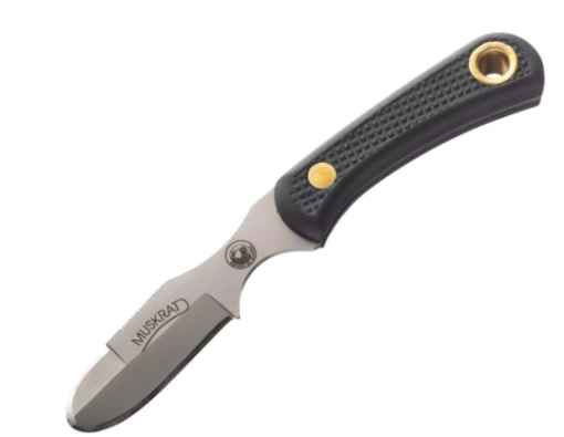 Knives of Alaska Muskrat D2 Suregrip - Black #00069FG