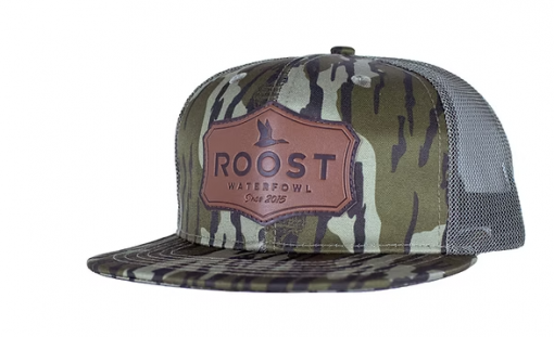 Roost Bottomland Leather Shield Patch Hat