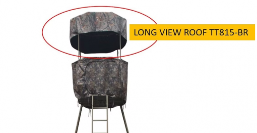 Trophy Treestands Long View / Judge - Roof Kit #TT815-BR