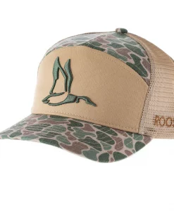 Fieldstone Youth 7 Panel 3D Puff Duck Logo #R-RH-R-1Y