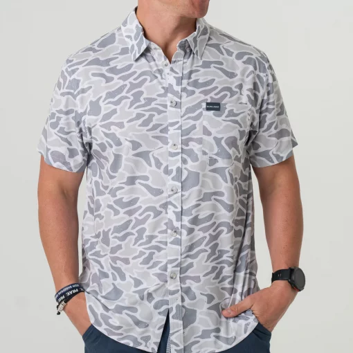 Burlebo Performance Button Up Shirt