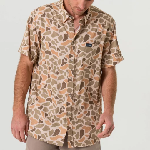 Burlebo Performance Button Up Shirt