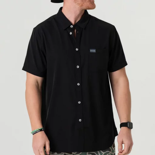 Burlebo Performance Button Up Shirt