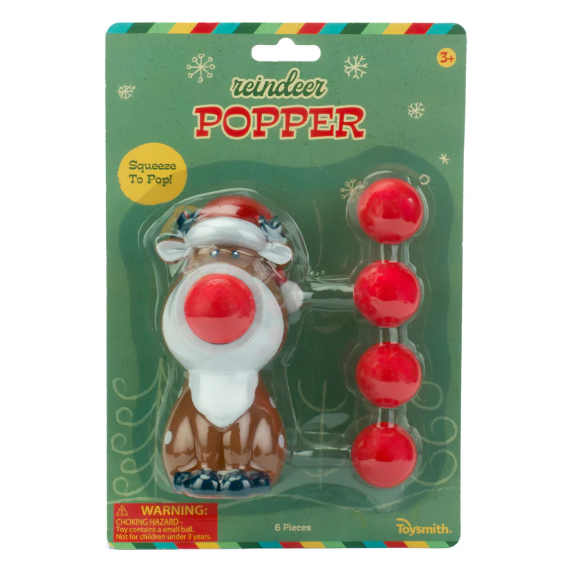 Toysmith Reindeer Ball Popper Toysmith Reindeer Ball Popper