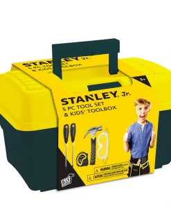 Toysmith Stanley Jr. 5 Piece Tool And Toolbox Set