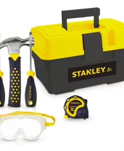 Toysmith Stanley Jr. 5 Piece Tool And Toolbox Set