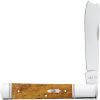 Case Knife Smooth Antique Bone Razor Pocket Knife #58211