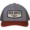 Buck Knives MFG CO Gray/Orange Hat #89175