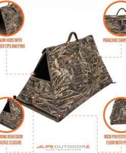 Alps Outdoorz Alpha Dog Blind - Realtree MAX-7 #9200457