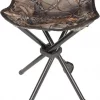 World Famous Sports 4 Leg Folding Stool - Burly Camo