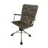 World Famous Sports XL Deluxe Swivel Hydraulic Post Chair With Backrest - Bottomland