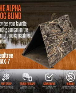 Alps Outdoorz Alpha Dog Blind - Realtree MAX-7 #9200457