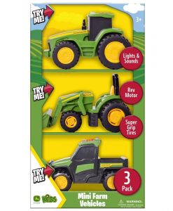 John Deere Tractors Mini Vehicles 3 Pack #470374
