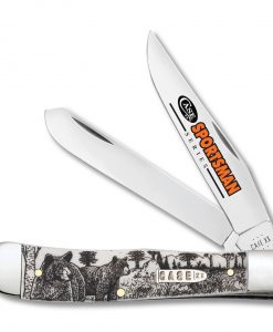 Case Knife Trapper Sportsman Bear Series Pocket Knife #81223