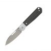 Case Knife Bridgeline Highbanks Smooth Black Burlap Micarta Folding Knife #42230