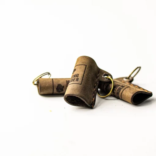 Rolling Thunder Game Calls Leather Chapstick Holder #LG-016