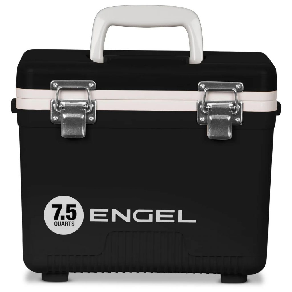 Engel 7.5 Quart Drybox/Cooler Black #UC7-BLK | Safford Trading Company