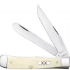 Case Knife Smooth Natural Bone Trapper #13310