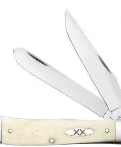Case Knife Smooth Natural Bone Trapper #13310