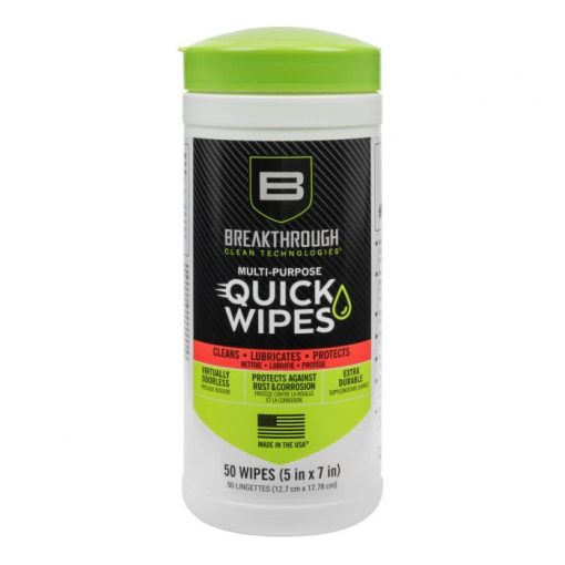 Breakthrough Clean Technologies Multi-Purpose CLP Quick Wipes #BT-CLP-QW-50