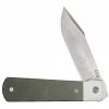 Case Knife Smooth OD Green Canvas Micarta Knife #50911