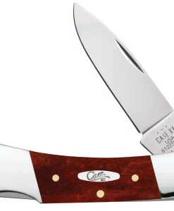 Case Knife Smooth Chestnut Bone Lockback Knife #28912