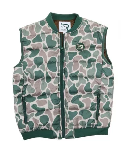 Fieldstone Youth Roost Camo Puffer Vest