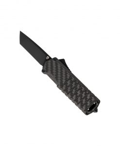 TEKTO A2 Badger Mini Carbon Fiber- Black Knife #A2SCFBKD2BK2A1
