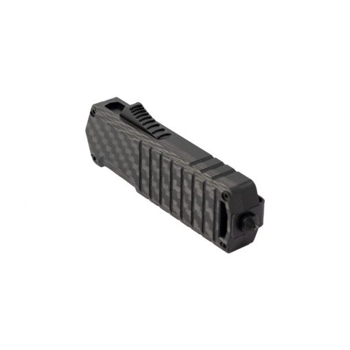 TEKTO A2 Badger Mini Carbon Fiber- Black Knife #A2SCFBKD2BK2A1