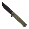 Tekto F1 Alpha Forged OD Green G10/Black Accents Folding Knife #F1RG1ODD2BK1A