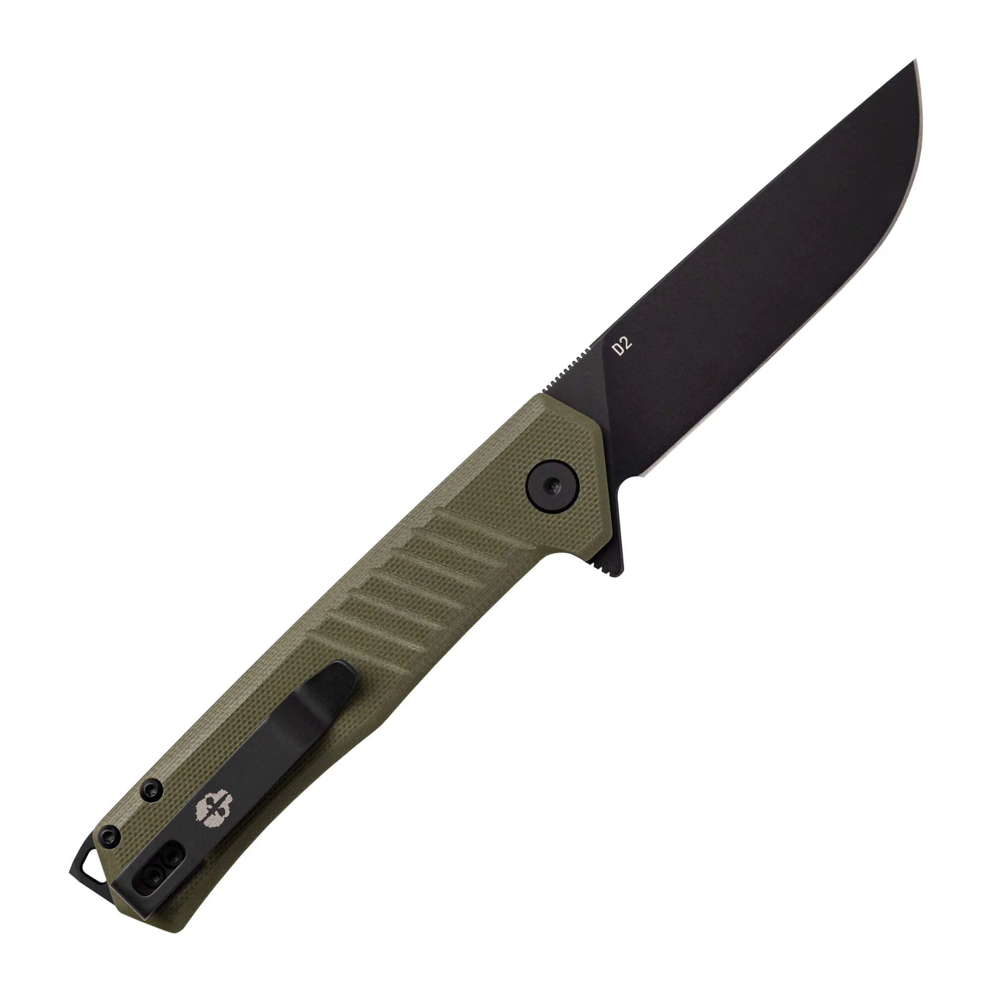 Tekto F1 Alpha Forged OD Green G10/Black Accents Folding Knife #F1RG1ODD2BK1A Tekto F1 Alpha Forged OD Green G10/Black Accents Folding Knife #F1RG1ODD2BK1A