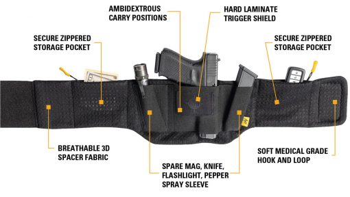 Mission First Tactical Belly Band Holster #H6-BB-1