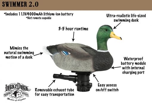Lucky Duck Lucky Super Swimmer 2.0 #21-10625-9
