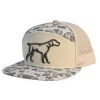 Fieldstone Marsh Camo 7 Panel 3D Puff Hat #RH-188