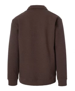 Fieldstone Youth Roost Drake Brown Quarter Zip