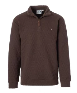 Fieldstone Youth Roost Drake Brown Quarter Zip