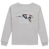 Properly Tied Toddler Boys Pintails Long Sleeve Shirt - Ice Grey